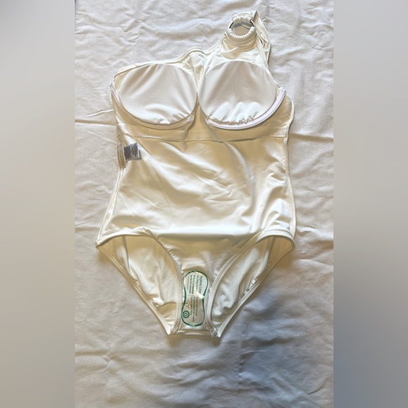 Michael Kors Women's Embellished One-Shoulder Underwire One-Piece Swimsuit NWT - Picture 8 of 9